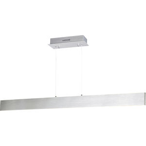 Blade LED 43.75 inch Brushed Aluminum Linear Pendant Ceiling Light