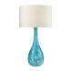 Sapphire 29 inch 100 watt Seafoam Green Table Lamp Portable Light in Incandescent, 3-Way