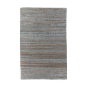Prairie 36 X 24 inch Gray and Brown Area Rug, Jute