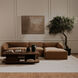 Isla Brown Left Arm Facing Chair
