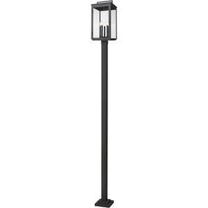 Hartwell 5 Light 119.25 inch Sand Black Outdoor Post Mounted Fixture