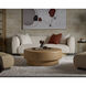 Sheena 22 X 15 inch Clear / Antique Brass End Table