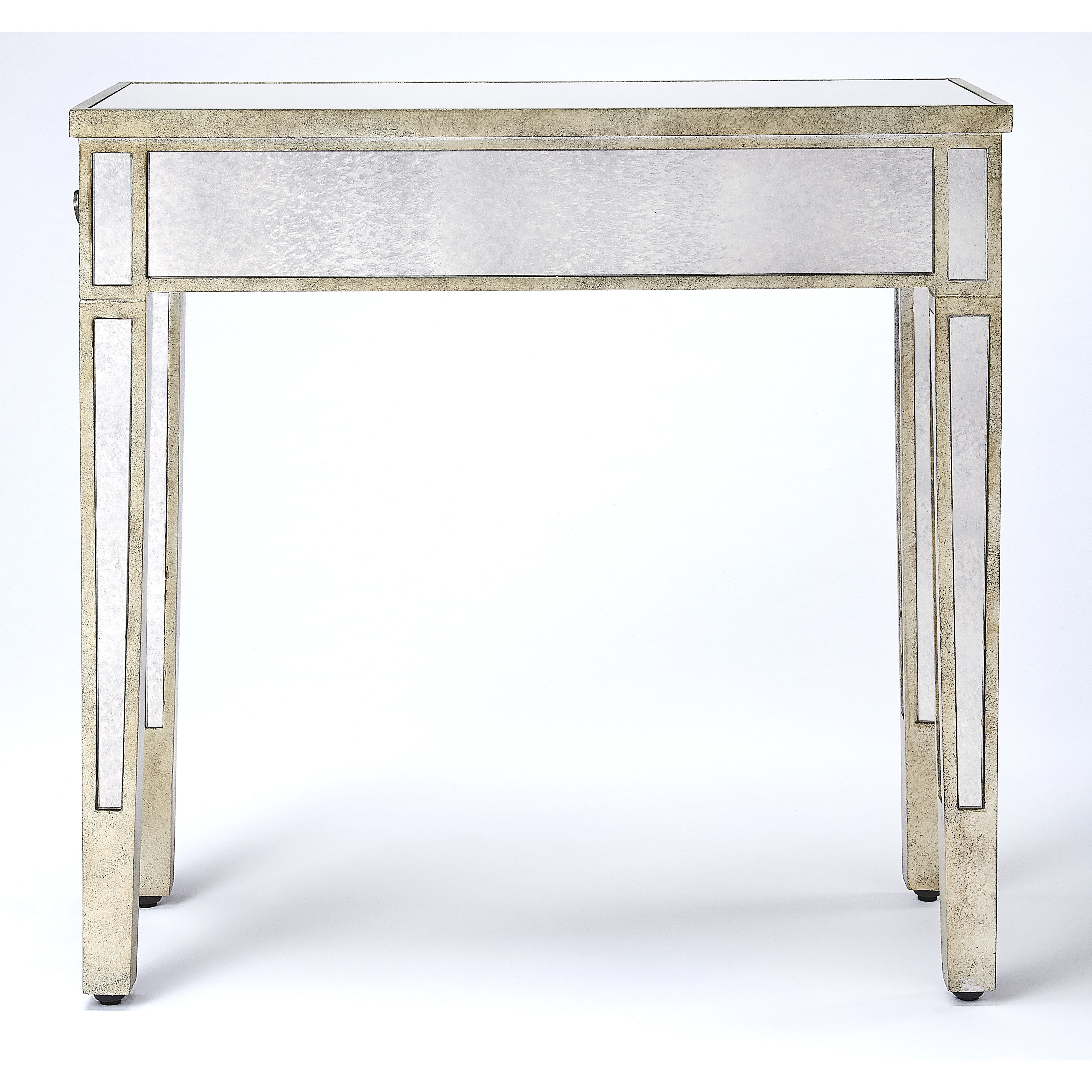 Masterpiece Katarina Mirrored 25 X 24 inch Mirror Accent Table