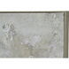 Devonshire Silver/White Canvas Art