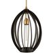 Darby 1 Light 14 inch Dark Bronze Pendant Ceiling Light