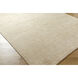 Hoffenheim 36 X 24 inch Ash / Warm Grey / Khaki Handmade Rug in 2 x 3