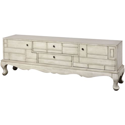 Mockingbird 78 X 16 inch Antique Cream Credenza