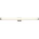 Acryluxe Collection - Mio 1 Light 48 inch Brushed Nickel Bath Vanity Light Wall Light