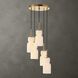 Vanier 5 Light 14 inch Warm Brass Pendant Ceiling Light
