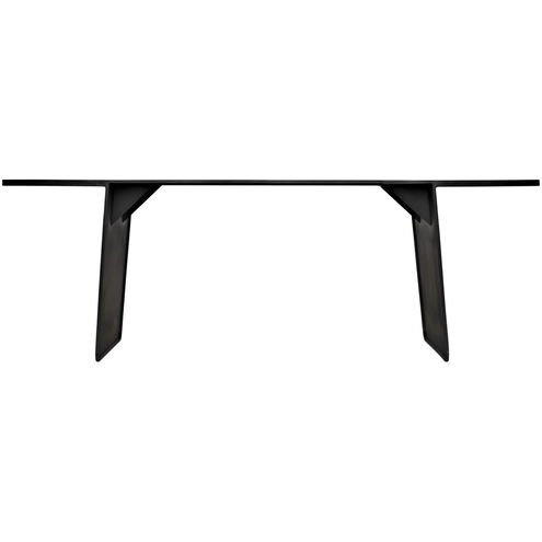 Esprit 90 X 40 inch Matte Black Dining Table