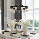 Artisan Collection/SORRENTO Series 27 inch Black Chandelier Ceiling Light