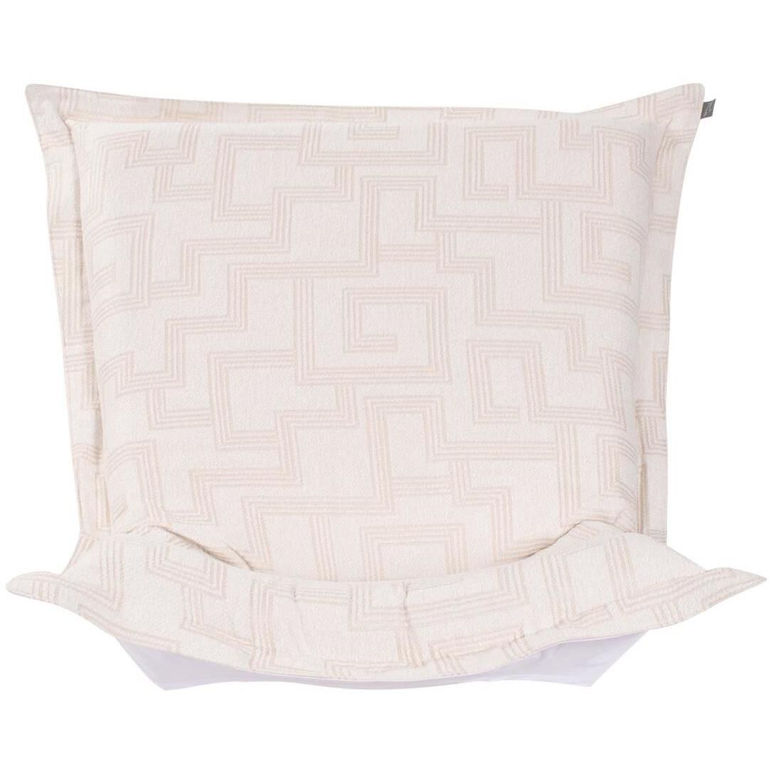 Syros Natural Outdoor Puff Chair Cover & Cushion