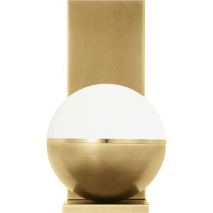 Sean Lavin Akova LED Plated Brass Wall Sconce Wall Light in 2700K, 1