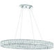 Kinsley 1 Light 39 inch Polished Chrome Pendant Ceiling Light
