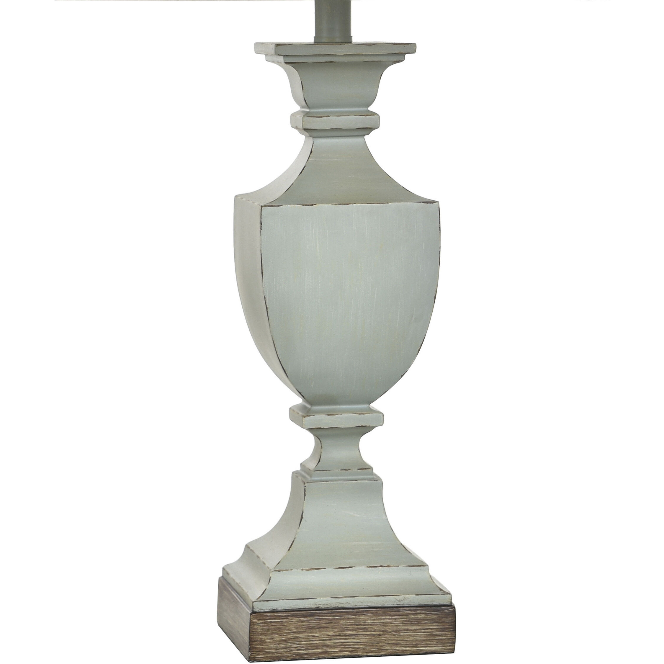 Signature 30.25 inch 150 watt Blue and Brown Table Lamp Portable Light