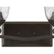 Bolla 2 Light 16 inch Olde Bronze Vanity Light Wall Light in Clear Seedy