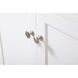 Clarence 72 X 22 X 35 inch White Vanity Sink Set