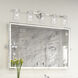 Munich 5 Light 42 inch Brushed Nickel Vanity Sconce Wall Light