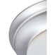 Fluor 2 Light 14.25 inch Brushed Nickel Flush Mount Ceiling Light