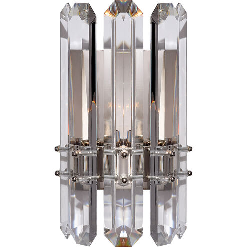 AERIN Bonnington 1 Light 6.75 inch Polished Nickel Wall Sconce Wall Light