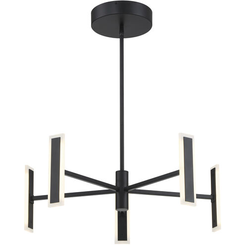 Edge LED 29.25 inch Coal Chandelier Ceiling Light