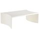 Haney 45.5 X 15.5 inch Ivory Outdoor Coffee Table