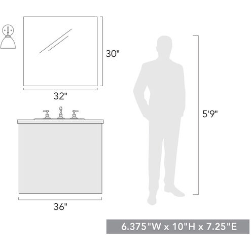 Zoey 1 Light 6 inch Matte Black Wall Sconce Wall Light in Matte White