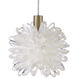 Purity 1 Light 5.5 inch Brass Pendant Ceiling Light