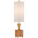 Ballyfin 29.5 inch 75 watt Classic Honey/Gold Leaf Table Lamp Portable Light