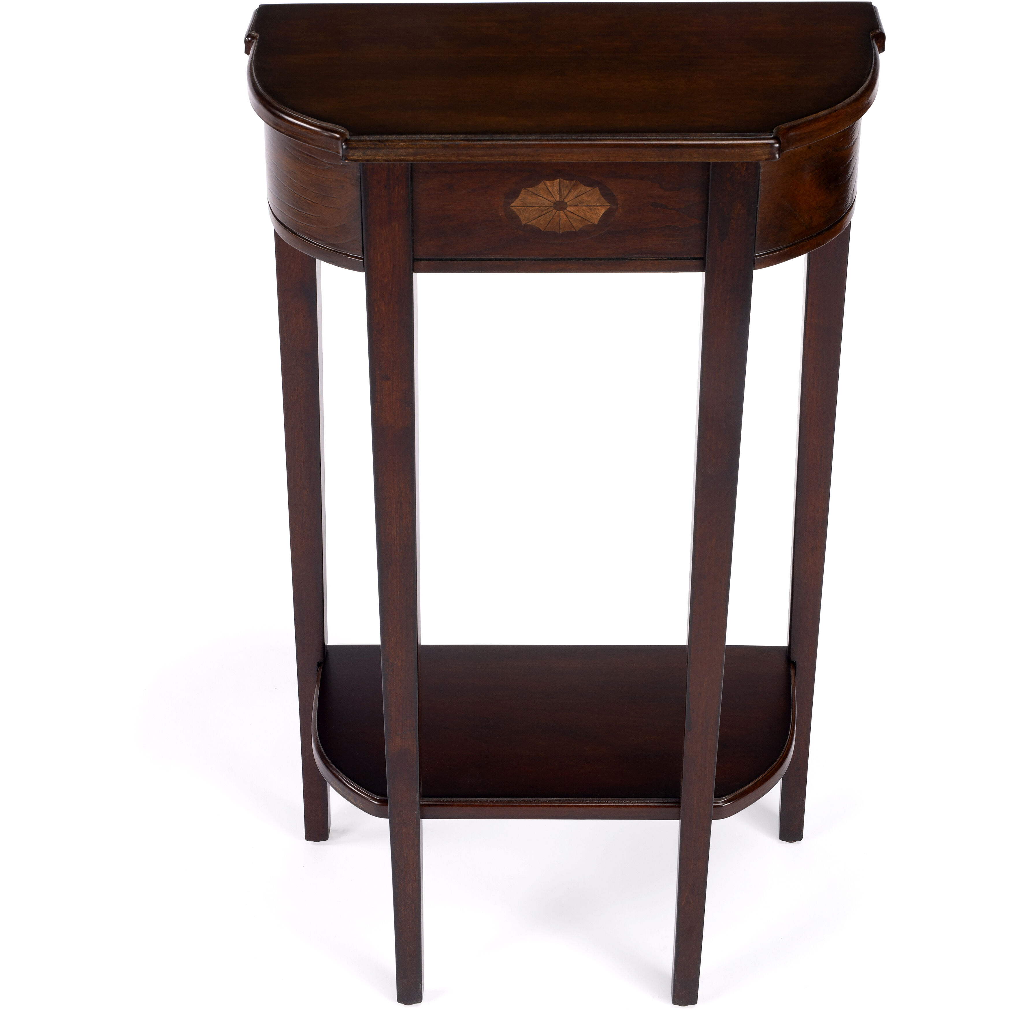 Wendell  18 X 9 inch Plantation Cherry Console/Sofa Table