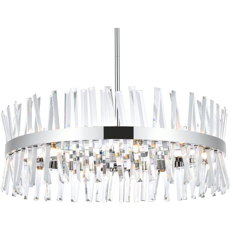 Serephina 16 Light 32 inch Chrome Chandelier Ceiling Light