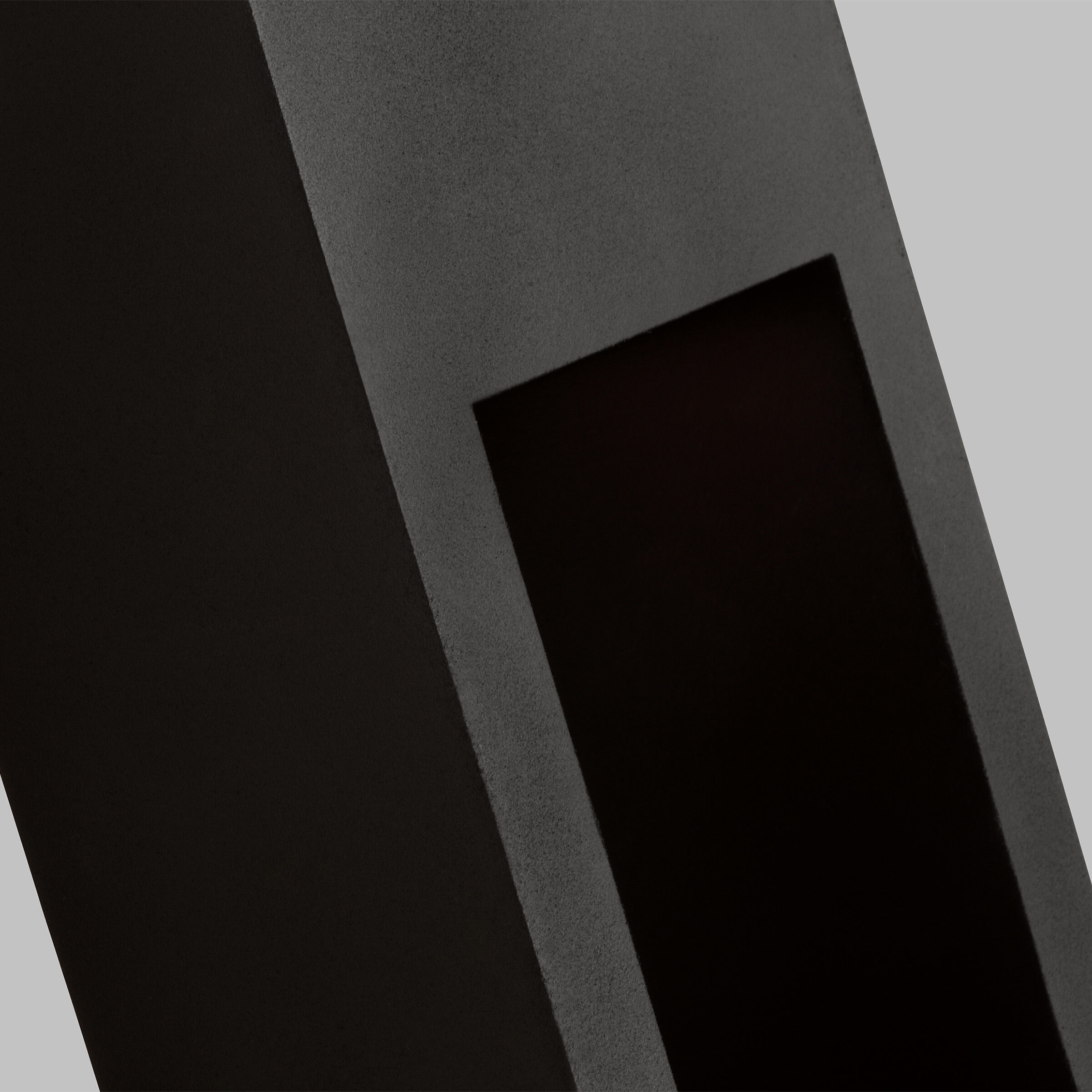 Testa LED 12 inch Black Outdoor Wall Lantern