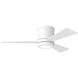 Clarity 42 42 inch Matte White Ceiling Fan