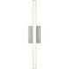 Marque LED 24 inch Brushed Nickel Vanity Light Wall Light
