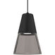 Timo 6 LED Black Cord Pendant Ceiling Light