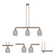Franklin Restoration Stanton LED 39 inch Antique Copper Island Light Ceiling Light, Franklin Restoration