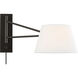 Richard June Hale 1 Light 8 inch Aged Iron Wall Sconce Wall Light