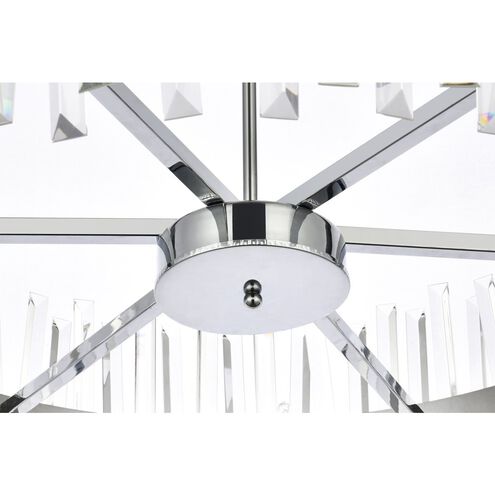 Serephina 16 Light 36 inch Chrome Chandelier Ceiling Light