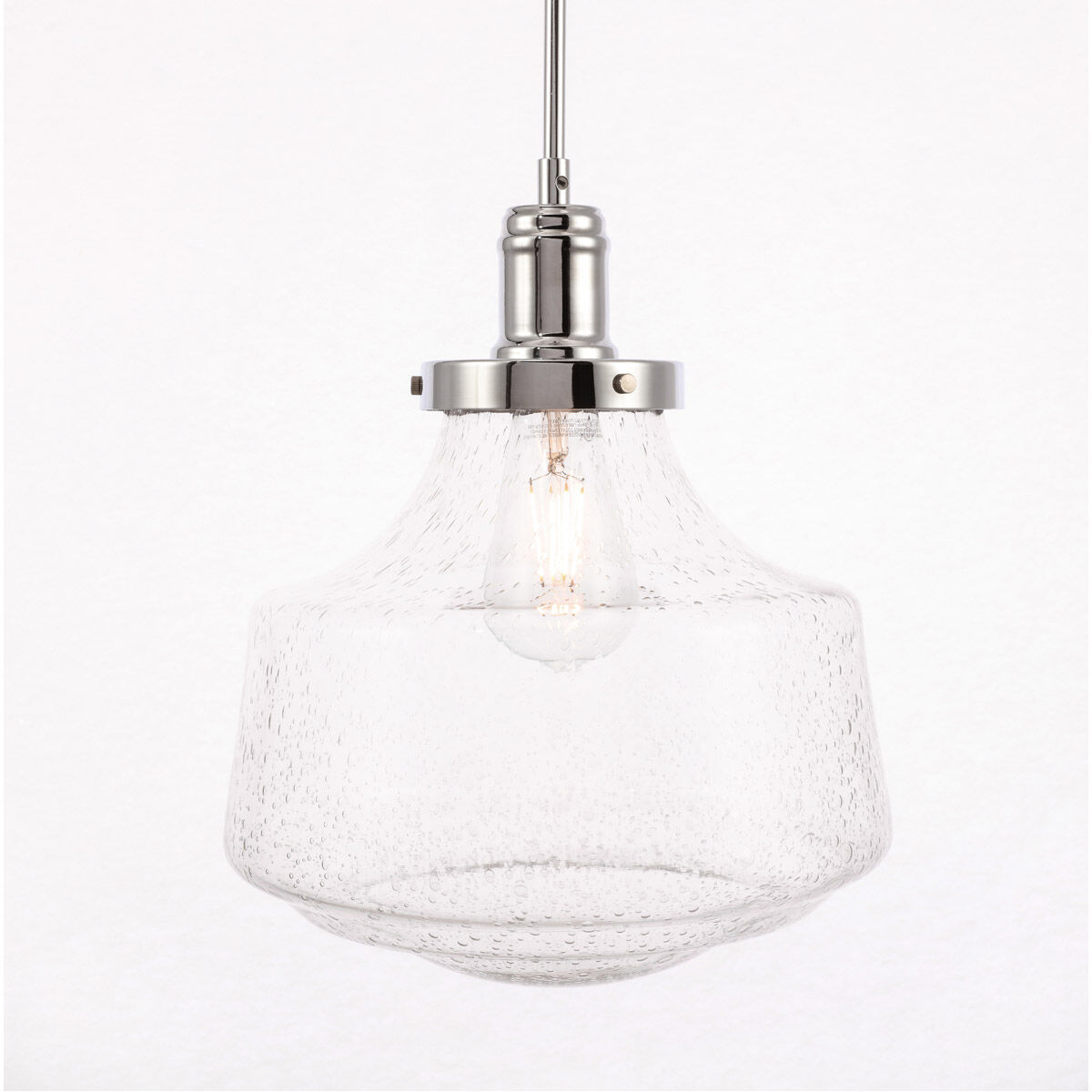 Lyle 1 Light 11 inch Chrome Pendant Ceiling Light