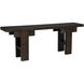 Nabu 82 X 17 inch Hand Rubbed Black Console