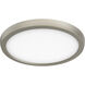Blink LED 9 inch Brushed Nickel Flush Mount Ceiling Light