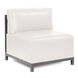 Axis White Accent Chair