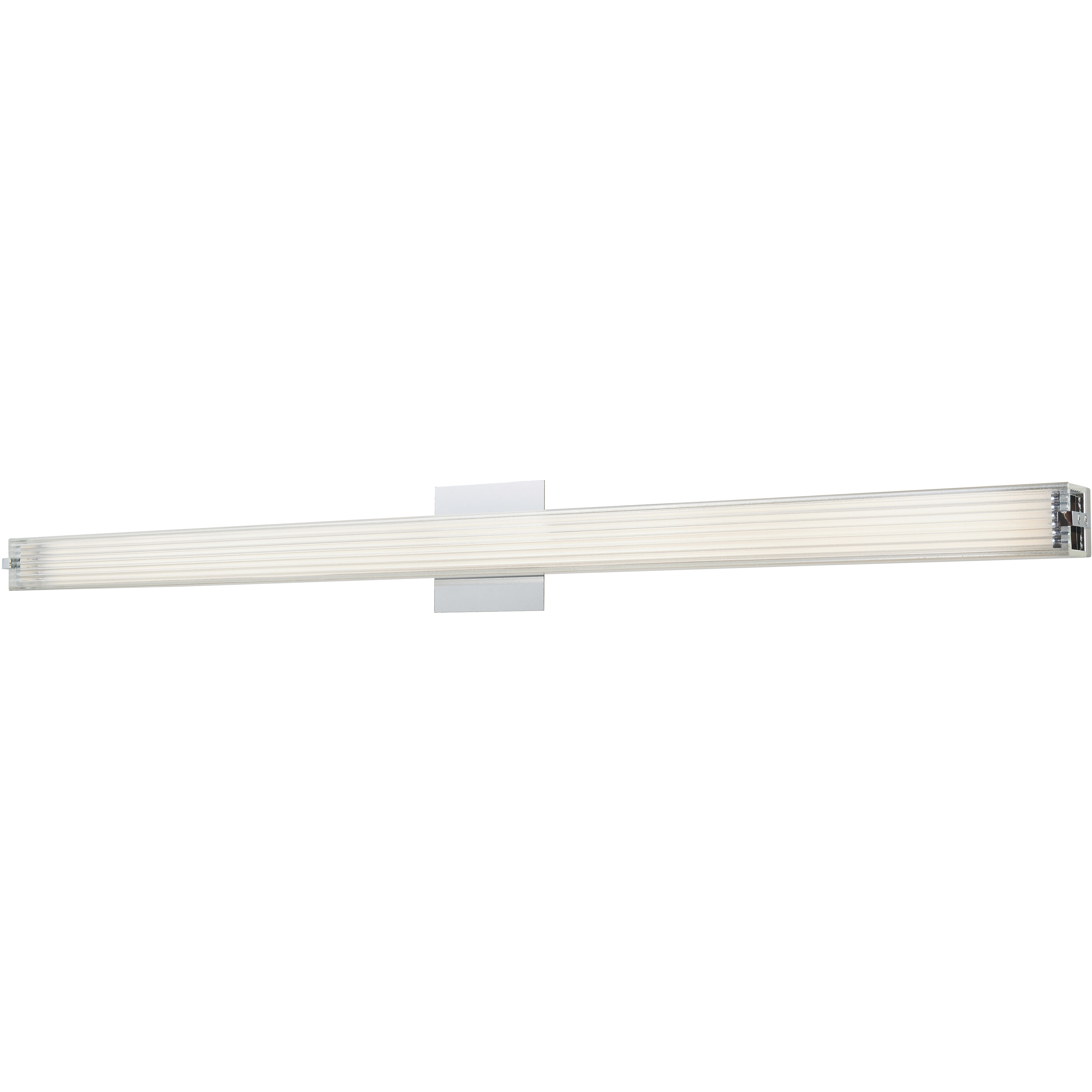 Macie LED 40 inch Brushed Nickel Bath Vanity Light Wall Light