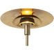Rancho Mirage 61 inch 23.00 watt Matte Black and Weathered Brass Floor Lamp Portable Light
