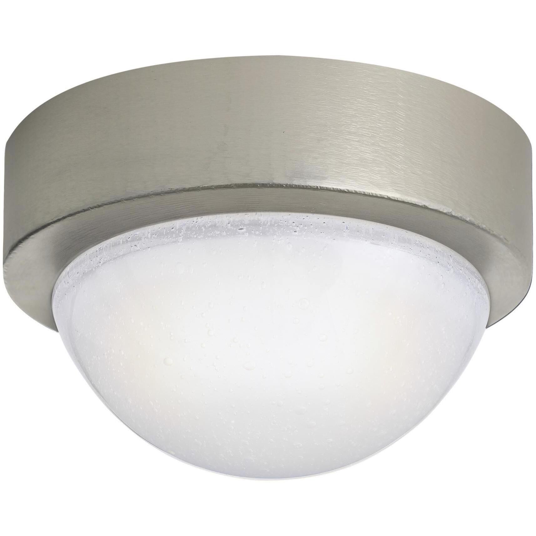 Lennon 1 Light 5.5 inch Vintage Silver Flush Mount Ceiling Light