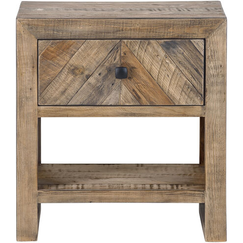 Teigen 24 X 22 inch Brown Nightstand