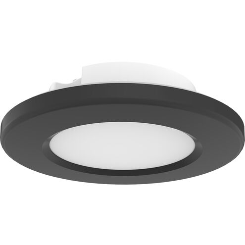 ColorQuick LED 5 inch Black Close-to-Ceiling Ceiling Light, Edge Lit