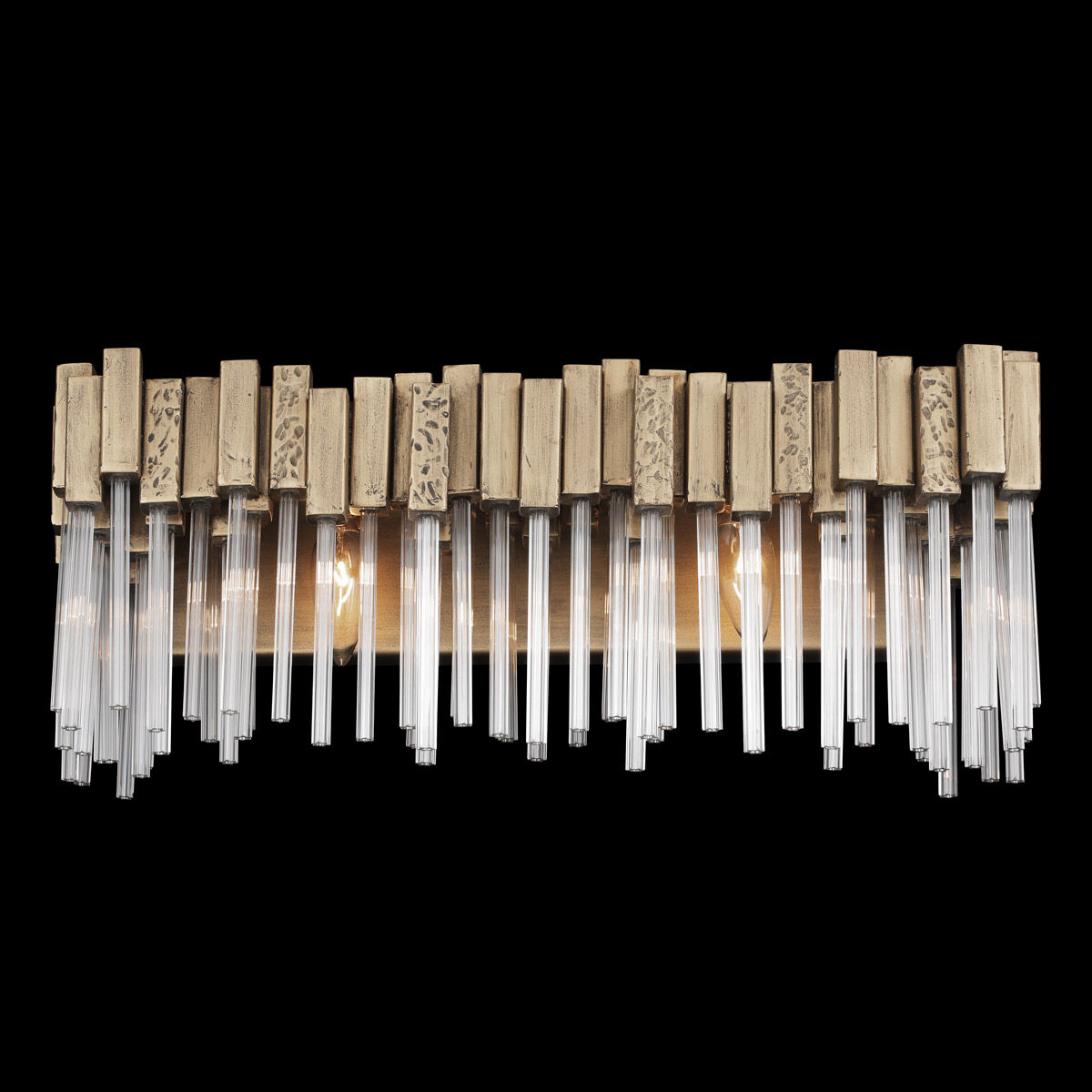 Matrix 2 Light 21 inch Havana Gold Bath Vanity Wall Light