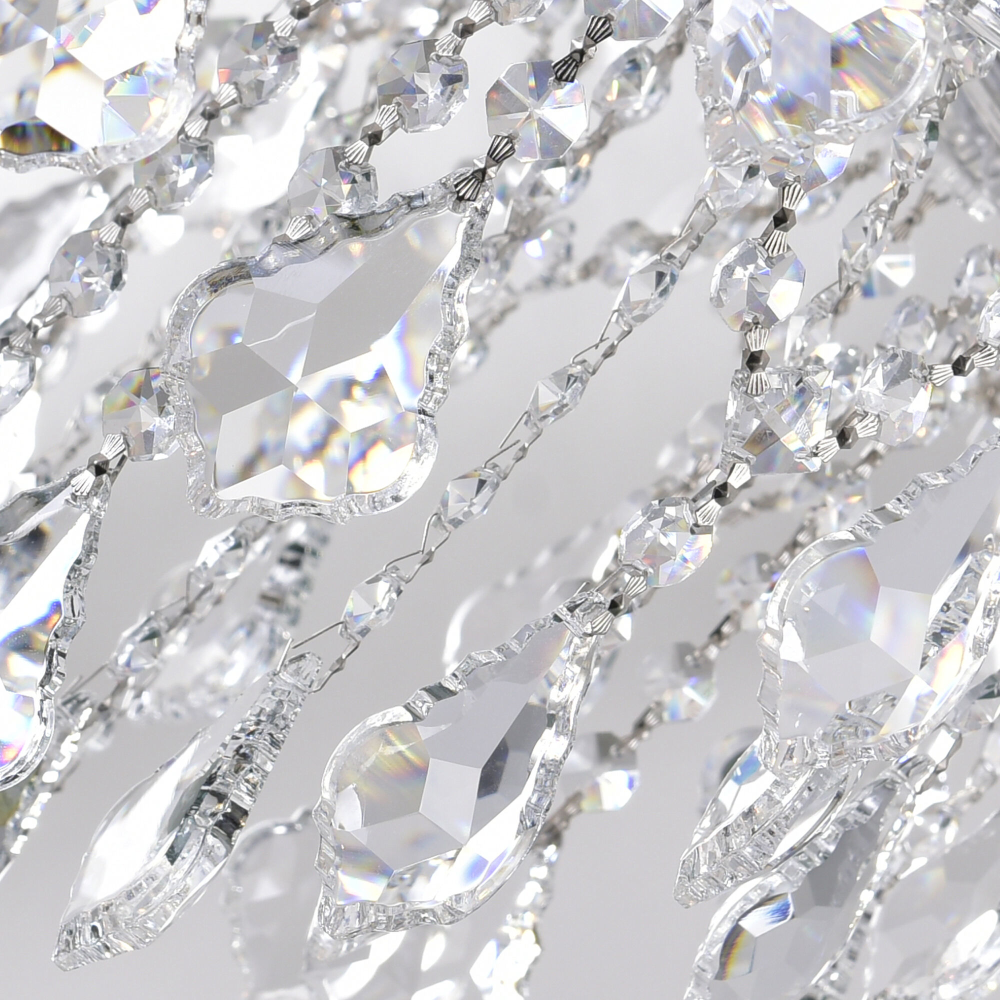 Maria Theresa 25 Light 36 inch Chrome Up Chandelier Ceiling Light