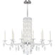 Siena 10 Light 40.5 inch White Chandelier Ceiling Light in Heritage, No Spikes